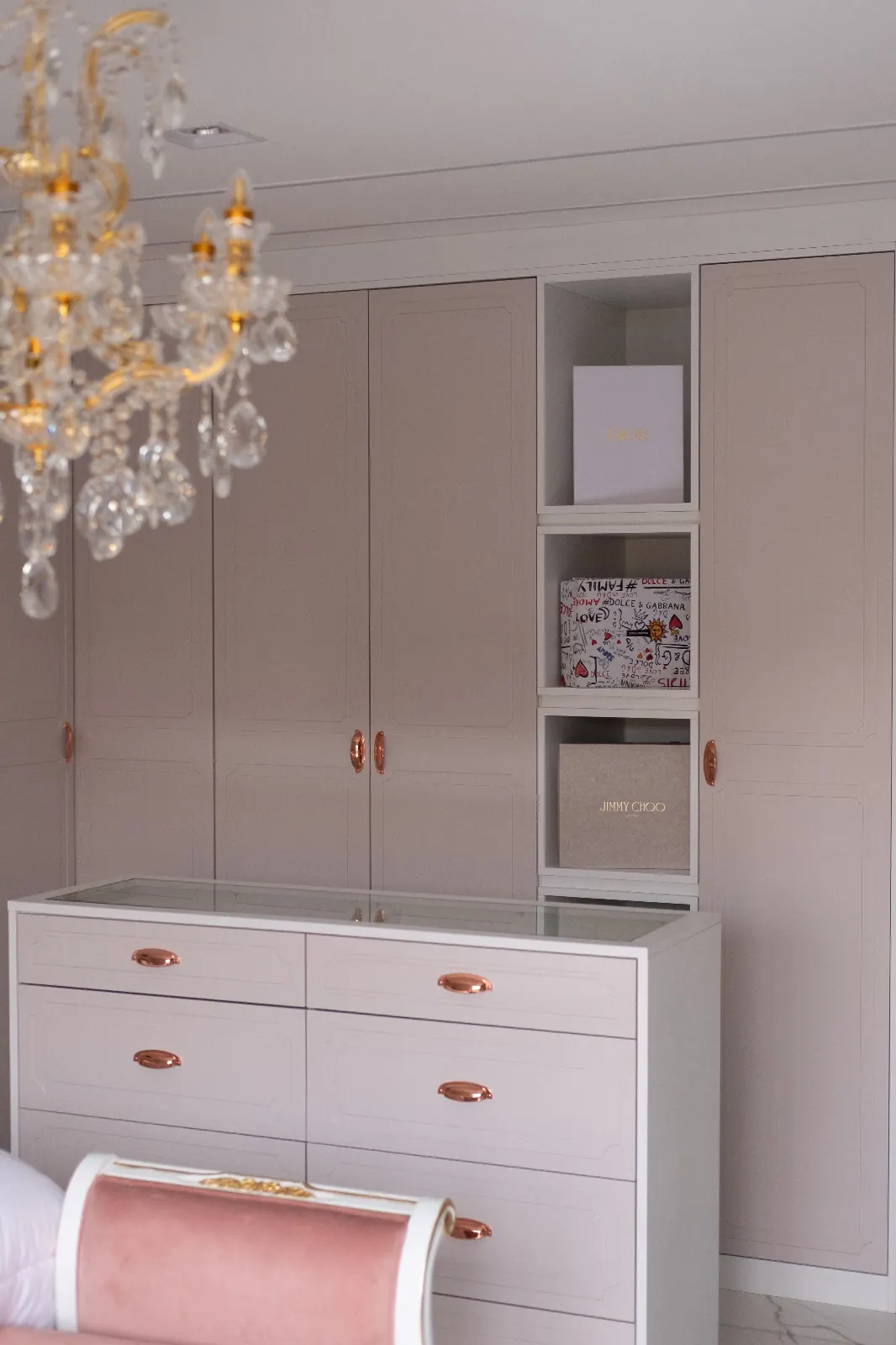 Dormitorio planejado elegante