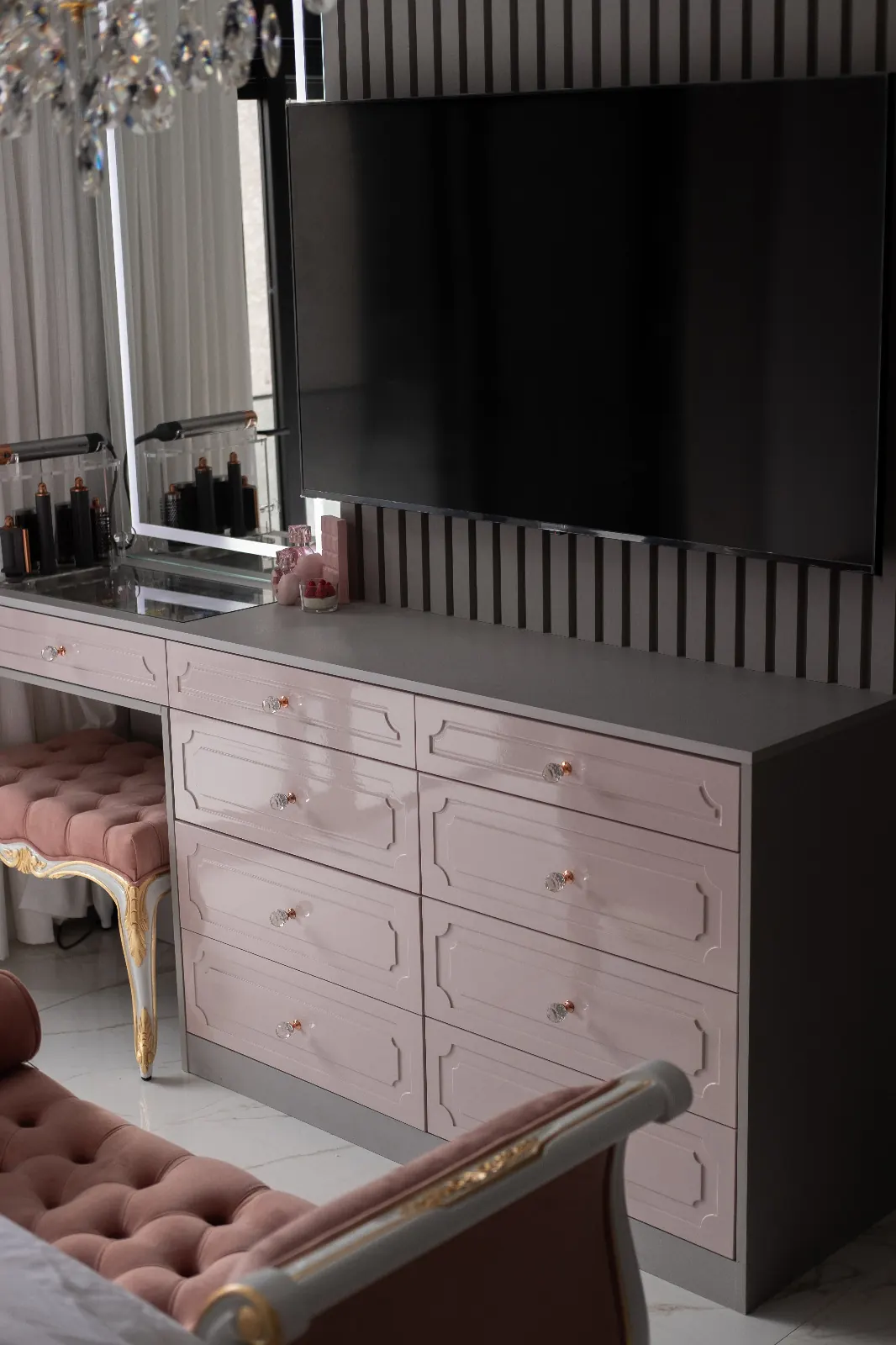 Dormitorio planejado com projeto autoral