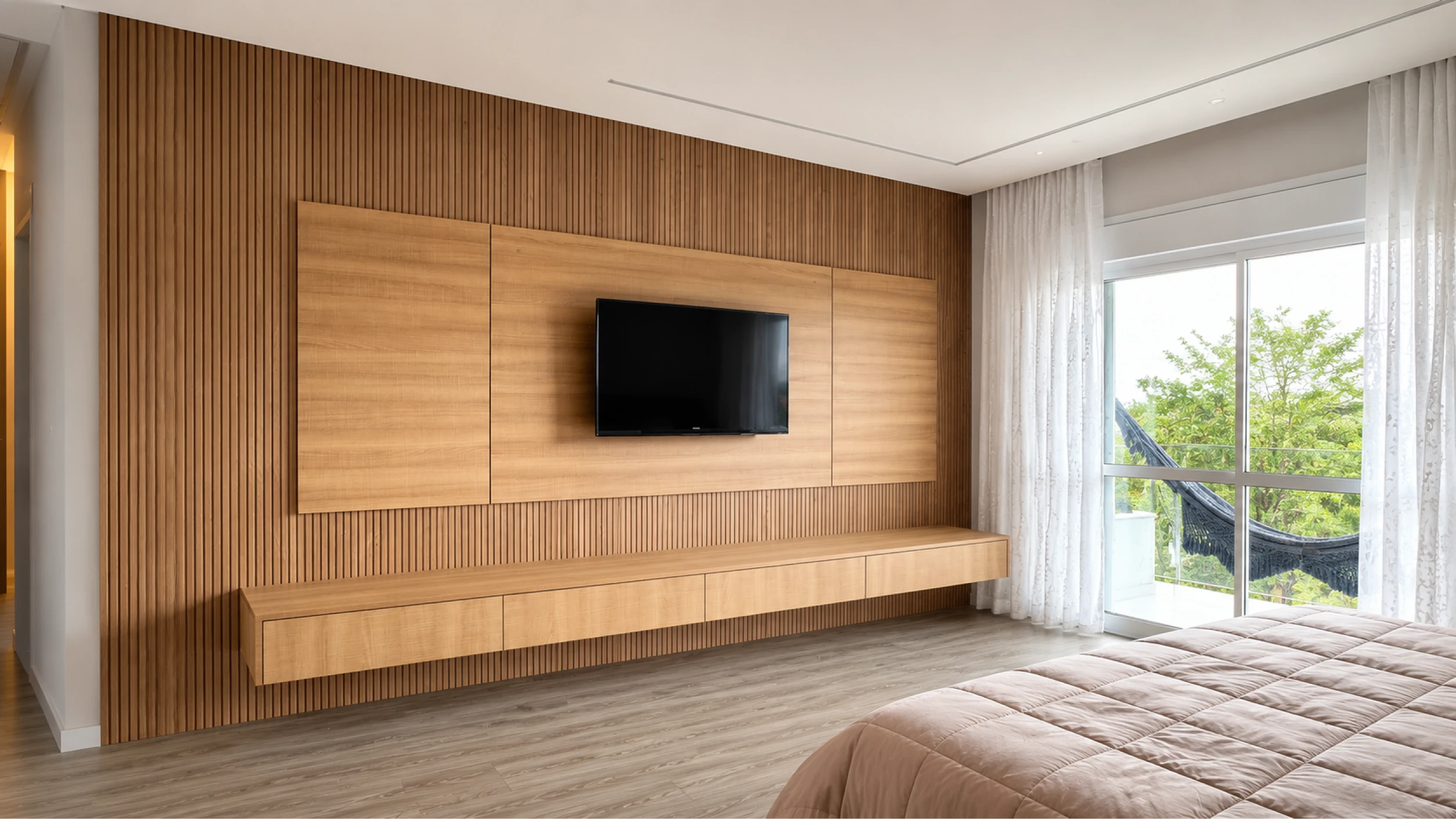 Sala planejada contemporanea